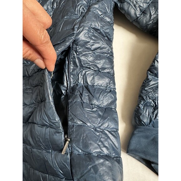 Arc'teryx Nexis Down Puffer Bomber Jacket Full Zip Women's Small Blue Winter - Picture 4 of 12